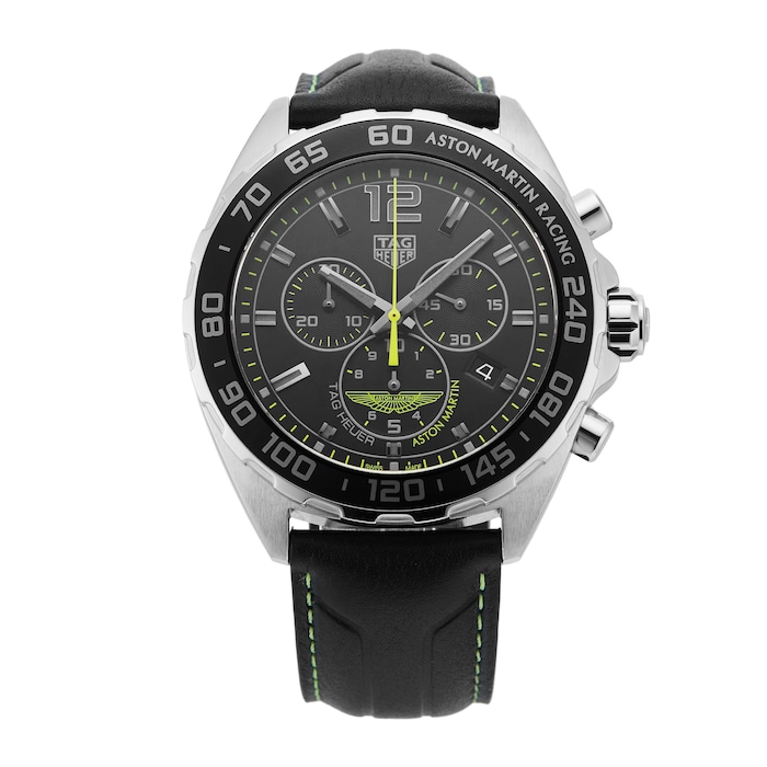 Pre-Owned TAG Heuer Formula 1 Aston Martin Racing 34MM Stainless Steel CAZ101P.FC8245