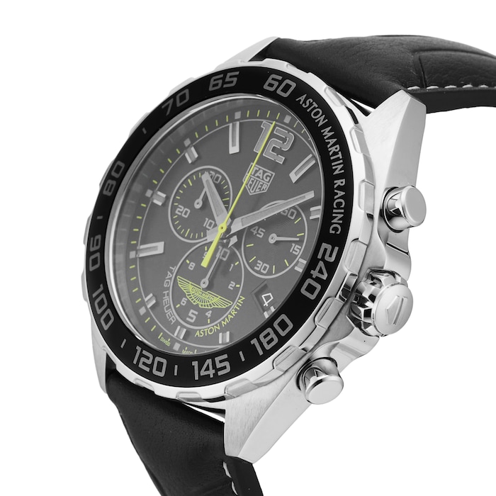 Pre-Owned TAG Heuer Formula 1 Aston Martin Racing 34MM Stainless Steel CAZ101P.FC8245