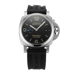 Pre-Owned Panerai Panerai Luminor Marina 44MM Stainless Steel PAM01312