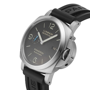 Pre-Owned Panerai Panerai Luminor Marina 44MM Stainless Steel PAM01312