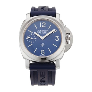 Pre-Owned Panerai Luminor Logo 44mm Stainless Steel