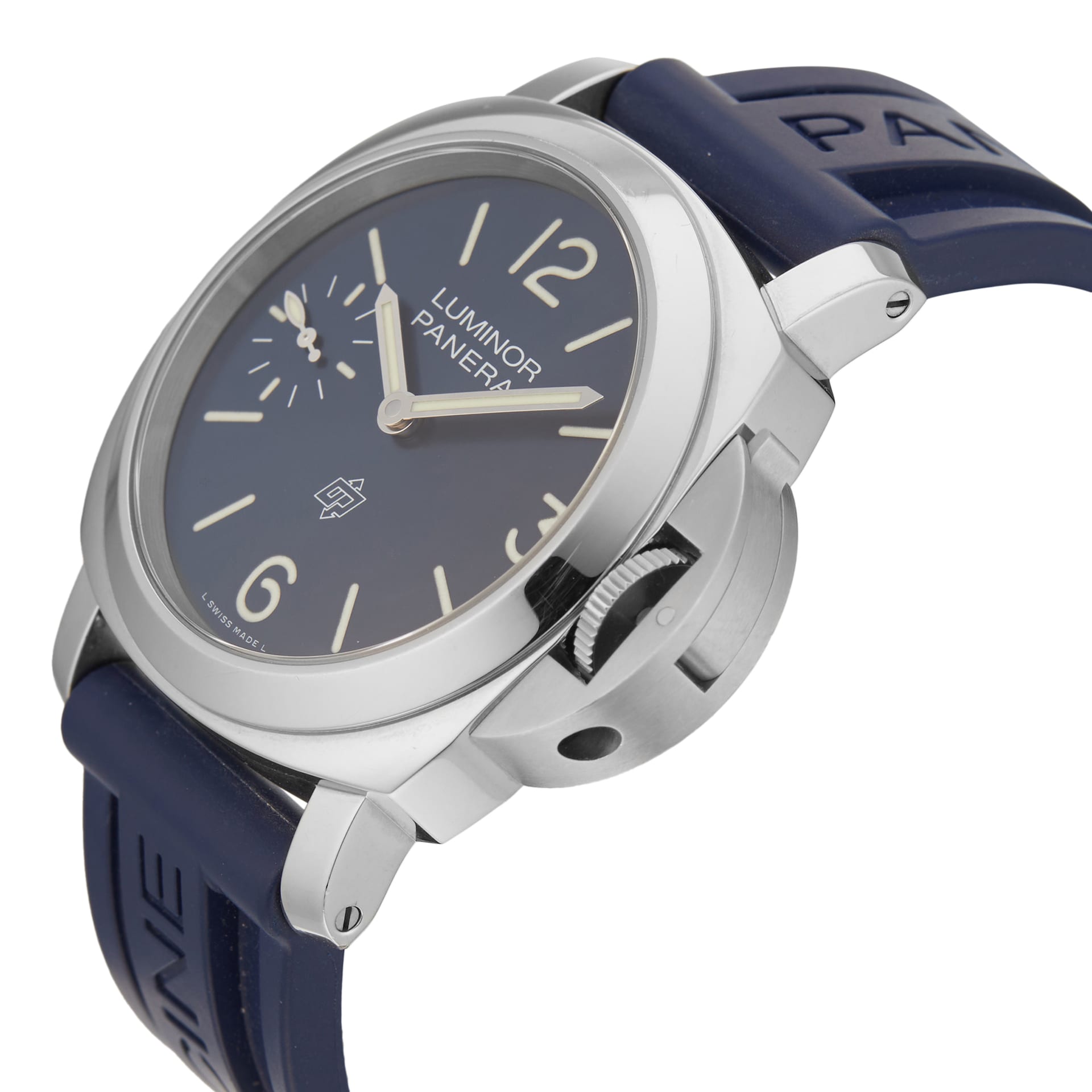 Pre-Owned Panerai Luminor Logo 44mm Stainless Steel