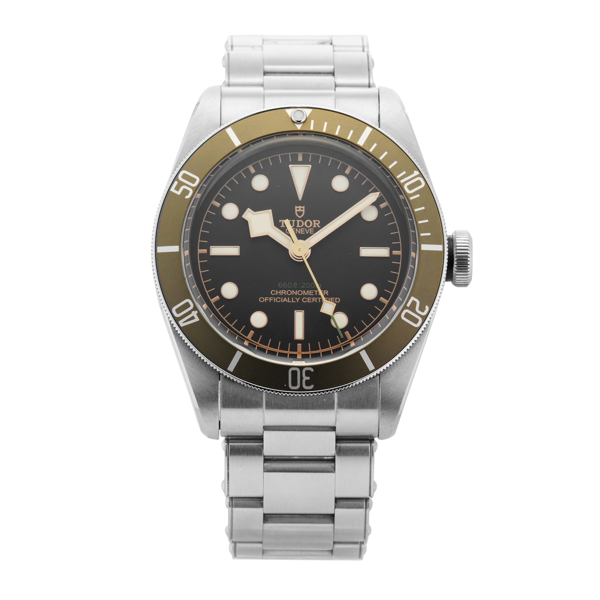 Pre-Owned Tudor Black Bay Harrods m79230g-0001