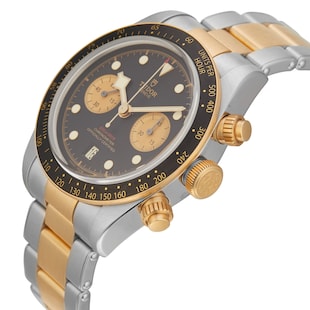 Pre-Owned Tudor Black Bay Chrono S&G 41mm Stainless Steel and Yellow Gold m79363n-0001