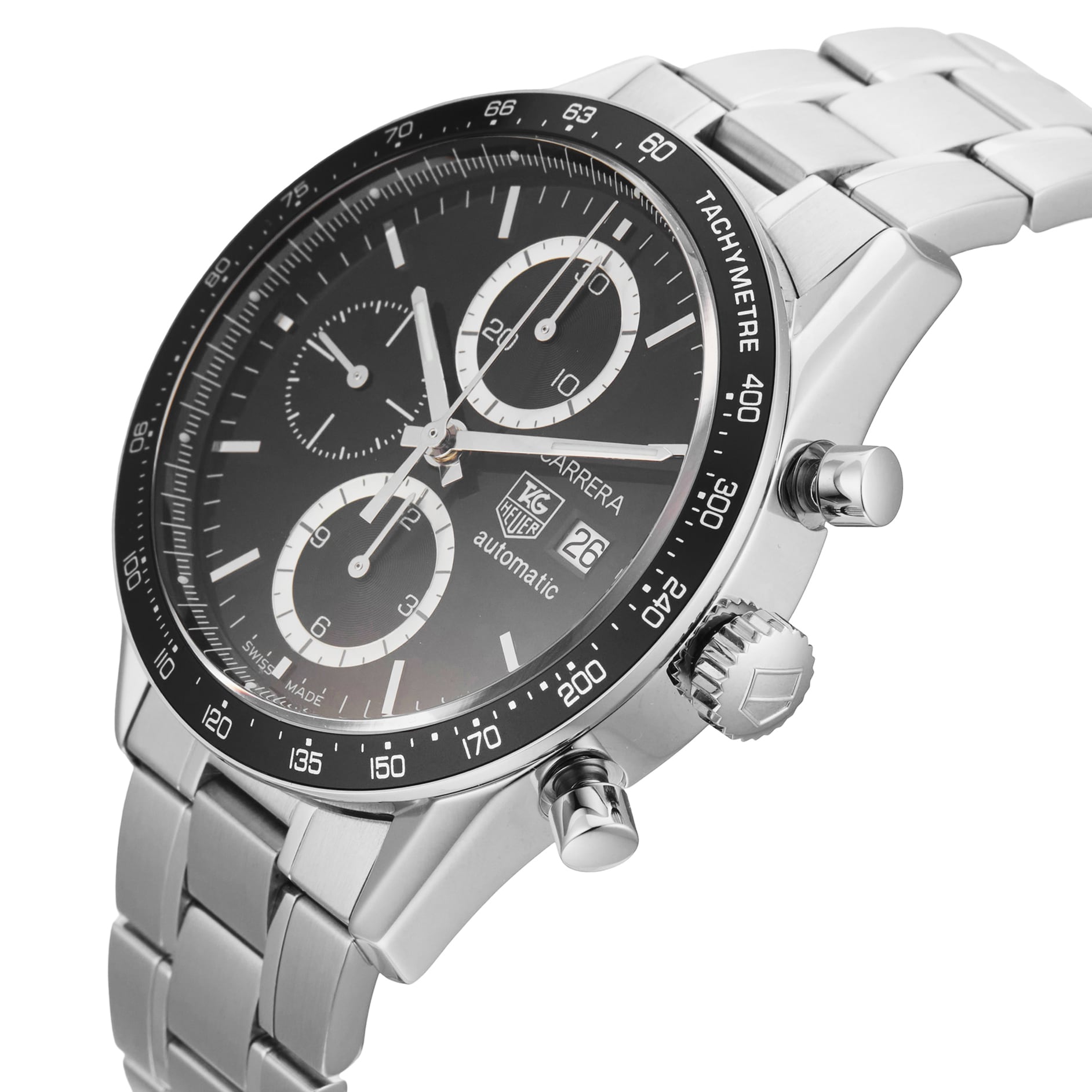 Pre-Owned TAG Heuer Carrera Calibre 16 41mm Stainless Steel