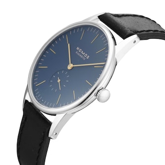 Pre-Owned NOMOS Glashutte Nomos Glashutte Orion Midnight Blue 38mm Stainless Steel Pre-Owned NOMOS Glashutte Nomos Glashutte Orion Midnight Blue 38mm Stainless Steel