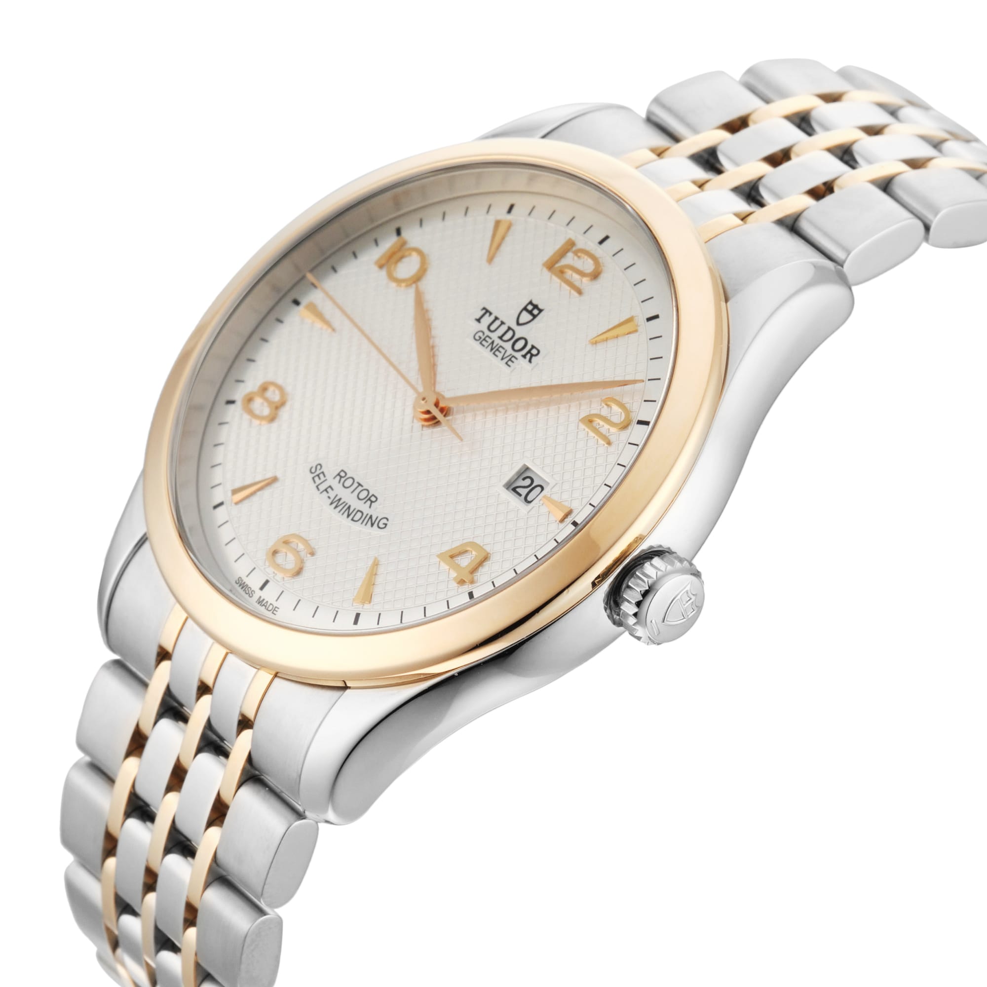 Pre-Owned Tudor 1926 41mm Stainless Steel and Rose Gold