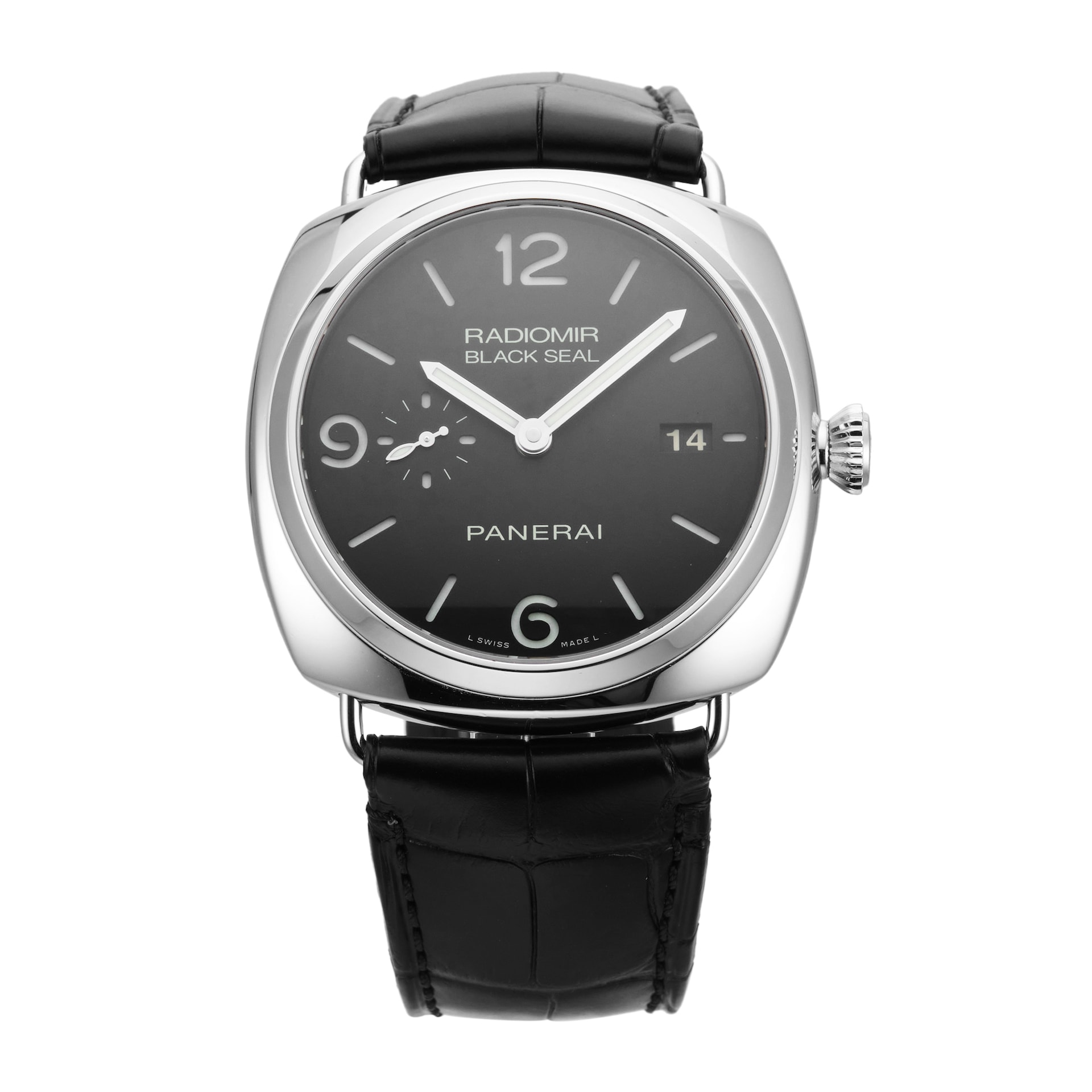 Pre-Owned Panerai Radiomir Black Seal 3 Days 45mm Stainless Steel