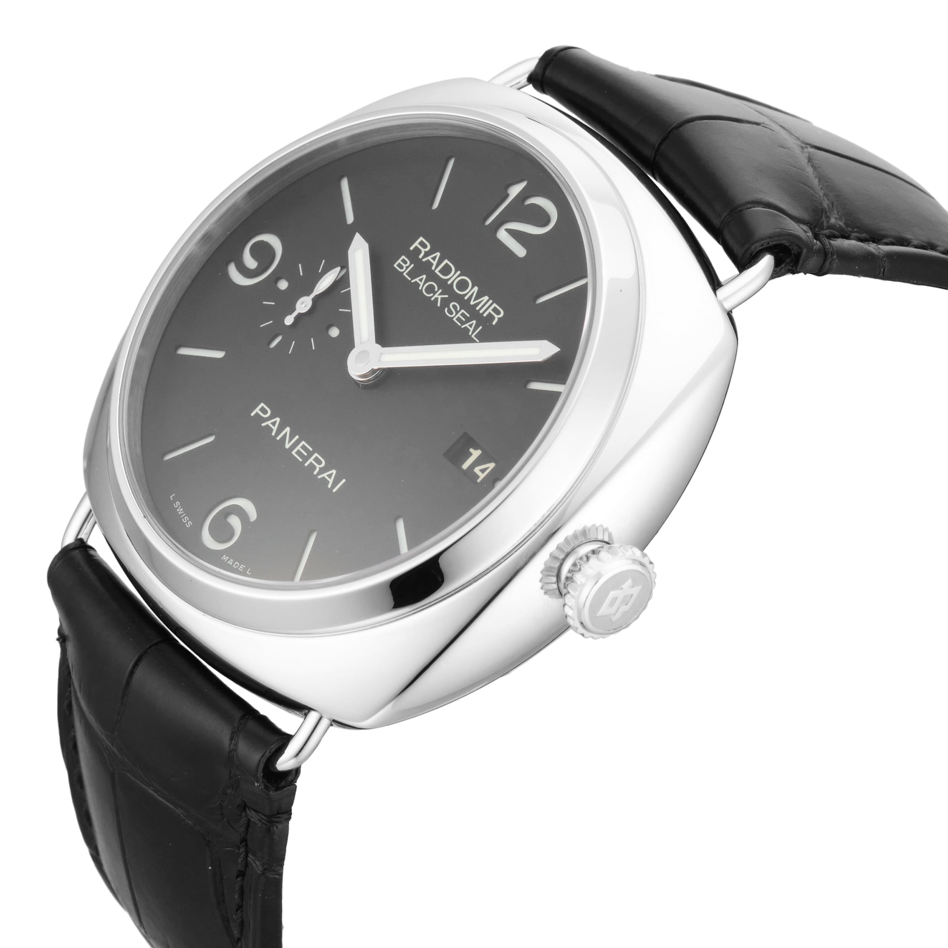 Pre-Owned Panerai Radiomir Black Seal 3 Days 45mm Stainless Steel