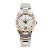 Pre-Owned TAG Heuer Carrera Date 36mm Stainless Steel and Rose Gold