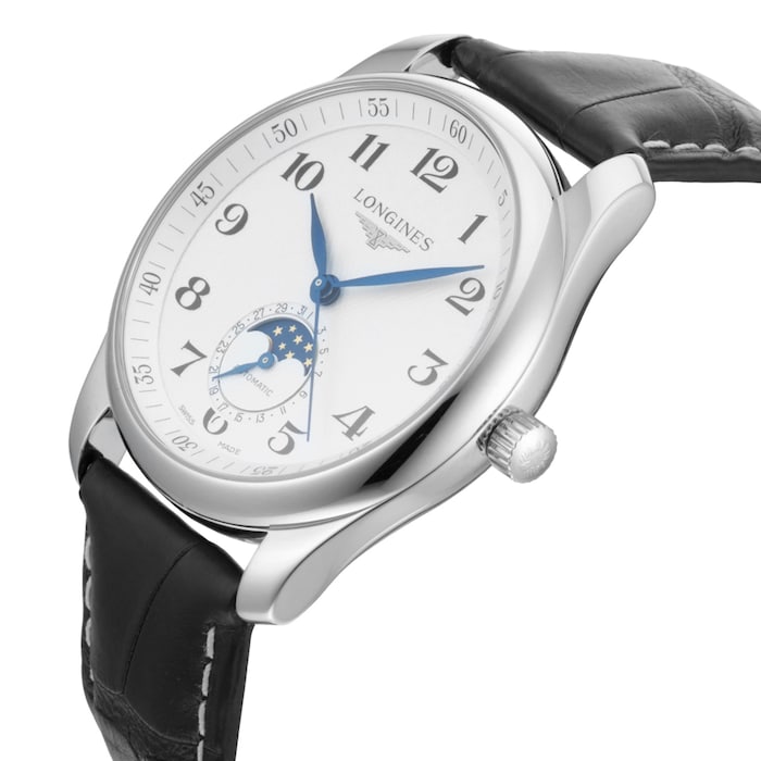 Pre-Owned Longines Master Collection Moonphase 40mm Stainless Steel