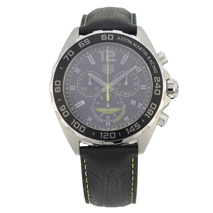 Pre-Owned TAG Heuer Formula 1 Aston Martin Racing 34MM Stainless Steel CAZ101P.FC8245