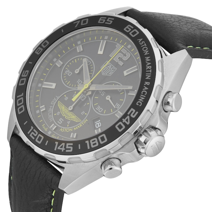 Pre-Owned TAG Heuer Formula 1 Aston Martin Racing 34MM Stainless Steel CAZ101P.FC8245