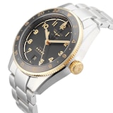 Pre-Owned Longines Longines Spirit Zulu Time 39mm Stainless Steel and Yellow Gold