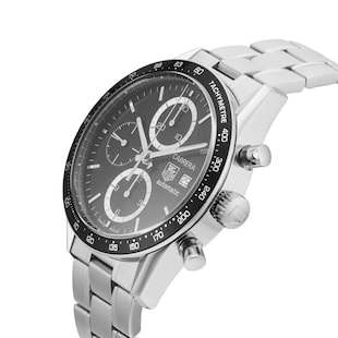 Pre-Owned Tag Heuer Carrera 41mm Stainless Steel  CV2010-3