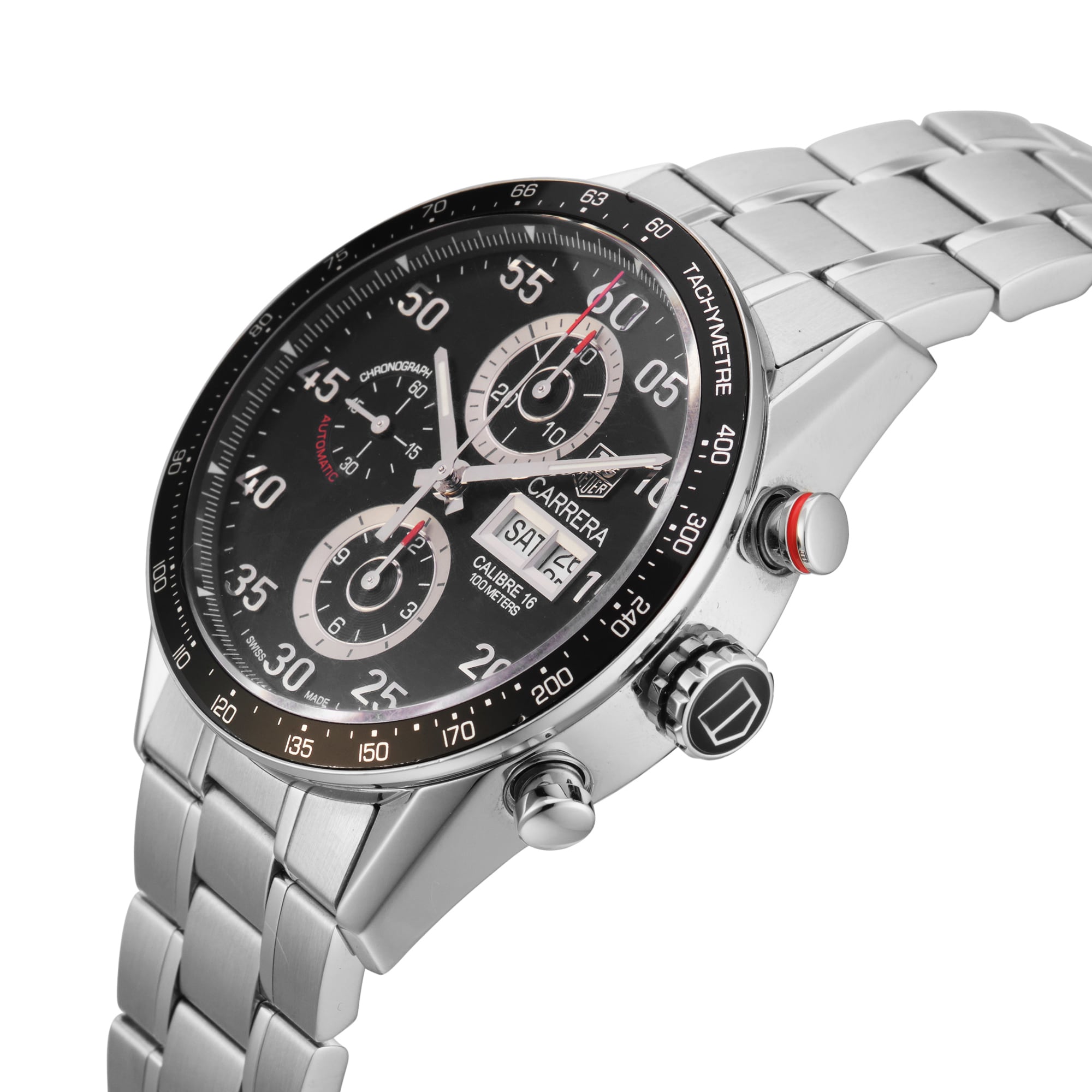 Pre-Owned TAG Heuer Carrera 43mm Stainless Steel Pre-Owned TAG Heuer Carrera 43mm Stainless Steel