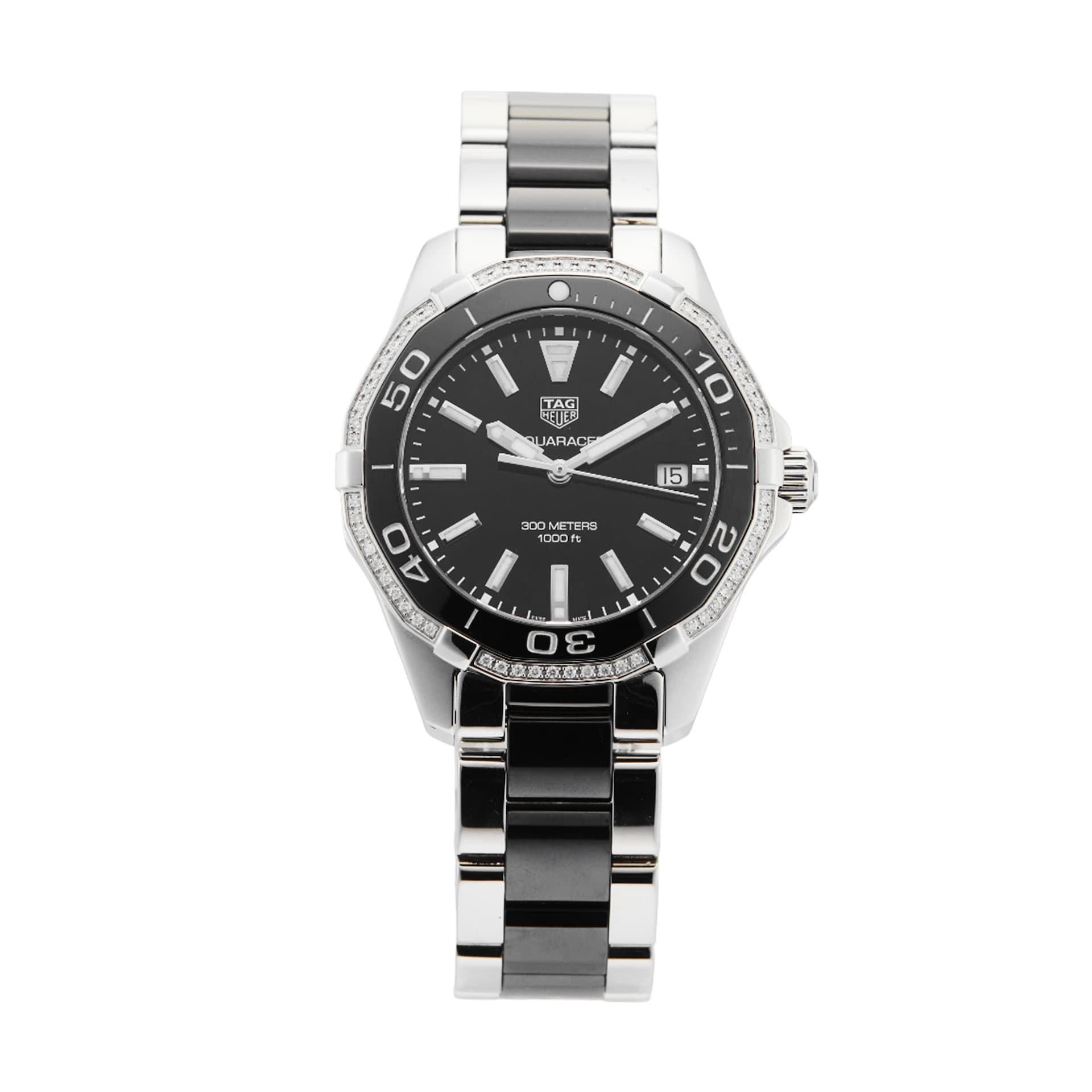 Pre-Owned TAG Heuer Aquaracer 35mm Stainless Steel Pre-Owned TAG Heuer Aquaracer 35mm Stainless Steel