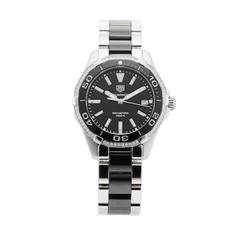 Pre-Owned TAG Heuer Aquaracer 35mm Stainless Steel Pre-Owned TAG Heuer Aquaracer 35mm Stainless Steel
