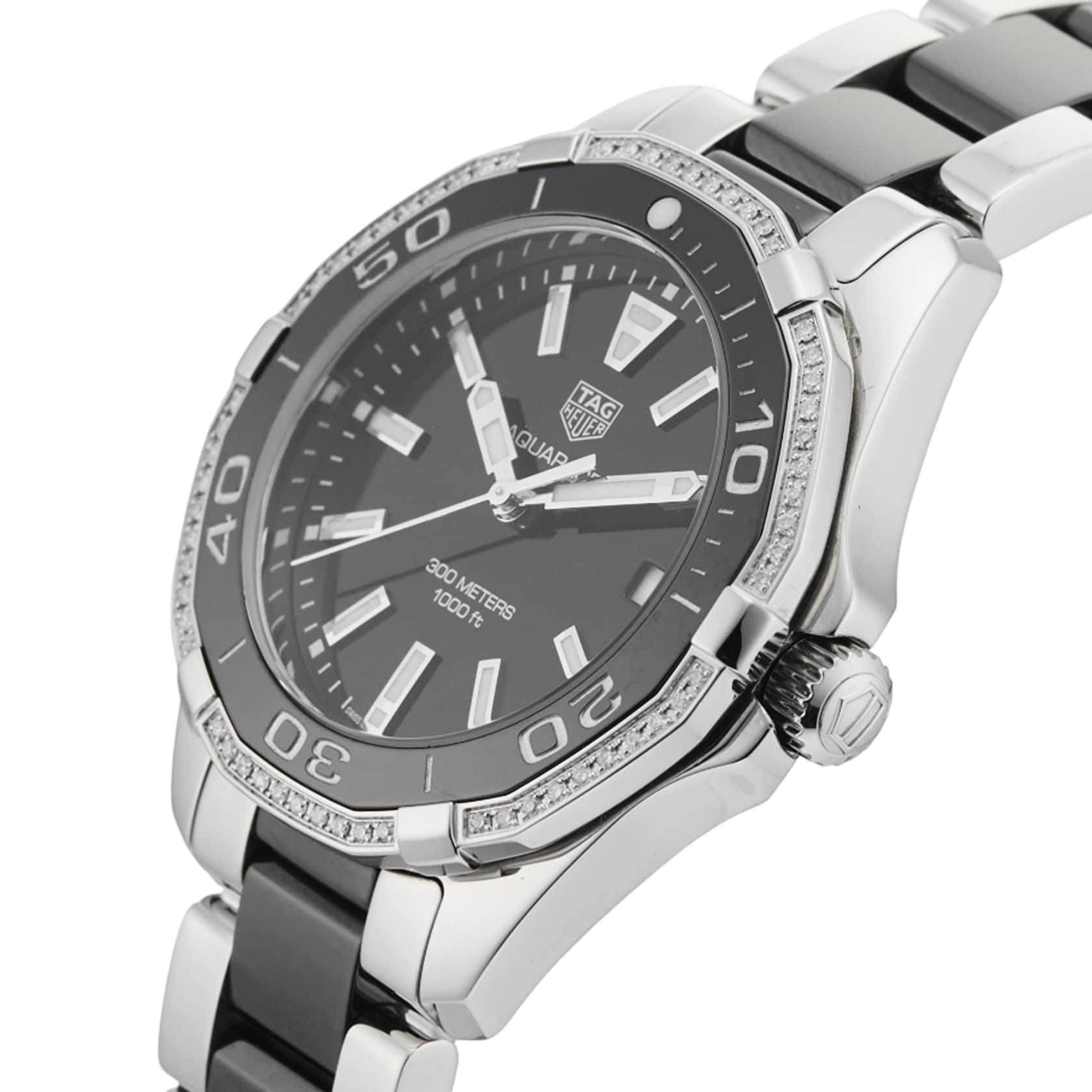 Pre-Owned TAG Heuer Aquaracer 35mm Stainless Steel Pre-Owned TAG Heuer Aquaracer 35mm Stainless Steel
