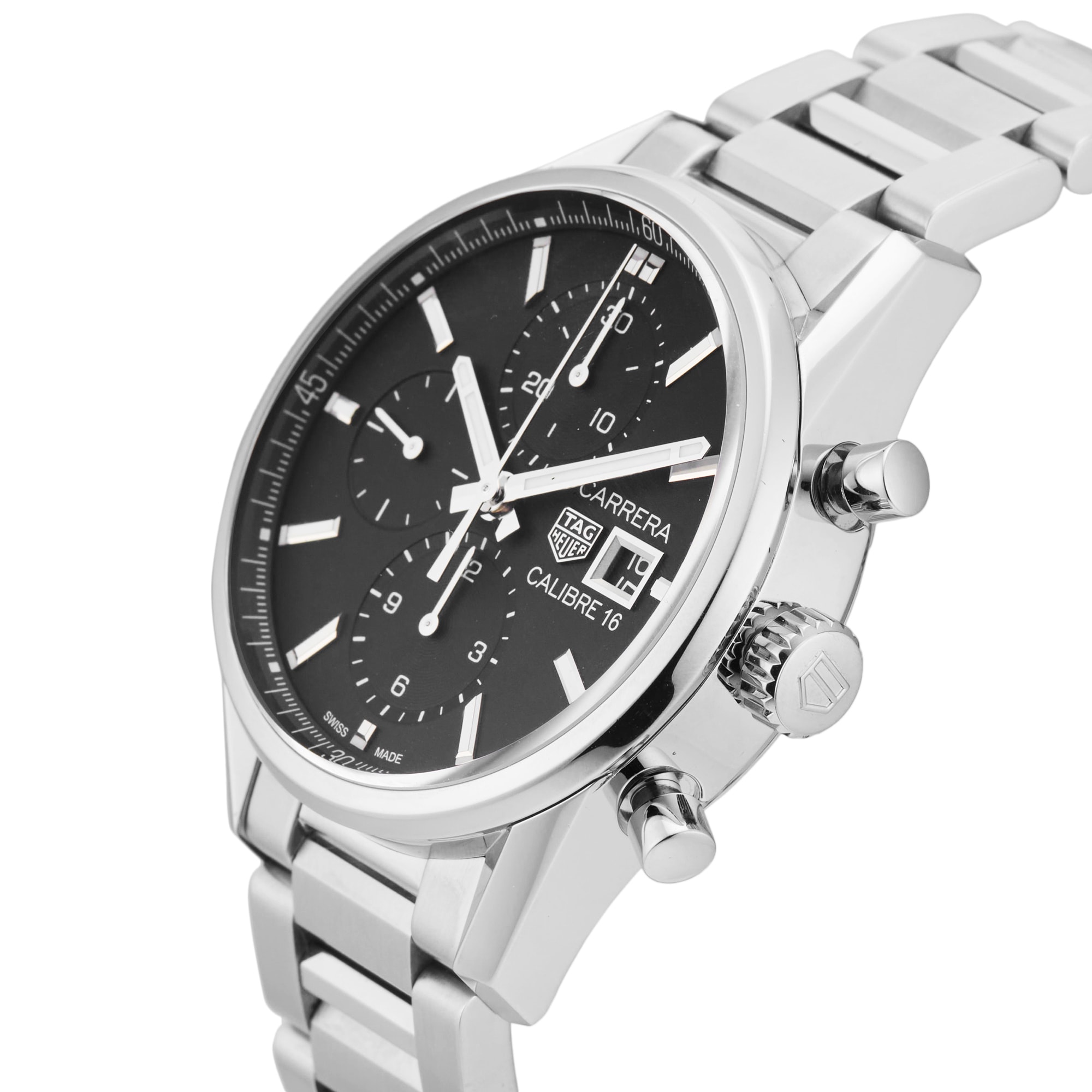 Pre-Owned TAG Heuer Carrera Chronograph 41mm Stainless Steel