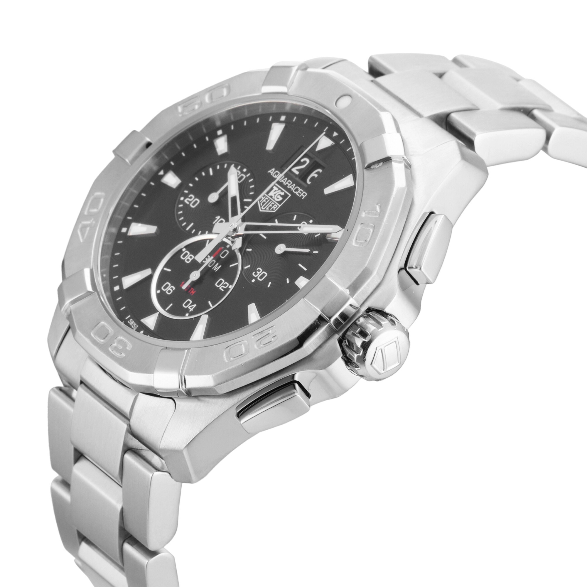 Pre-Owned TAG Heuer TAG Heuer Aquaracer 43mm Stainless Steel Pre-Owned TAG Heuer TAG Heuer Aquaracer 43mm Stainless Steel