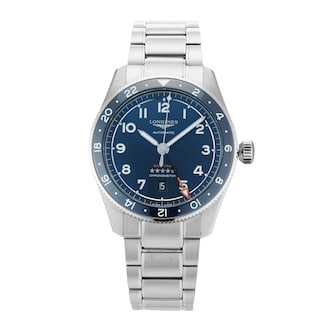 Pre-Owned Longines Spirit Zulu Time 42mm Stainless Steel