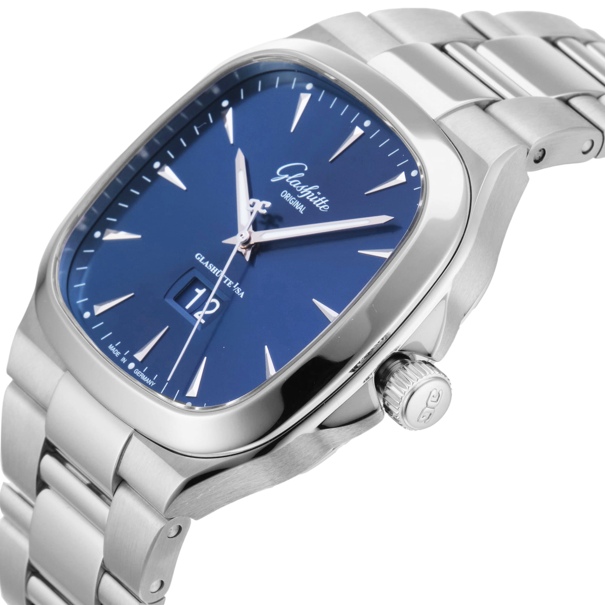 Pre-Owned Glashütte Original Seventies Panorama Date 40MM Stainless Steel