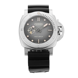 408001227490 - Luminor Submersible Navy Seals 44mm Stainless Steel