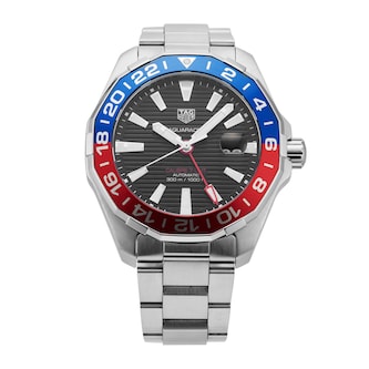 Pre-Owned TAG Heuer Aquaracer 43mm Stainless Steel Pre-Owned TAG Heuer Aquaracer 43mm Stainless Steel