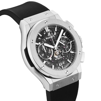 Pre-Owned Hublot Classic Fusion Aerofusion 45mm Titanium Pre-Owned Hublot Classic Fusion Aerofusion 45mm Titanium
