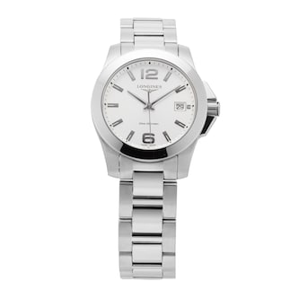 Pre-Owned Longines Conquest 34mm Stainless Steel