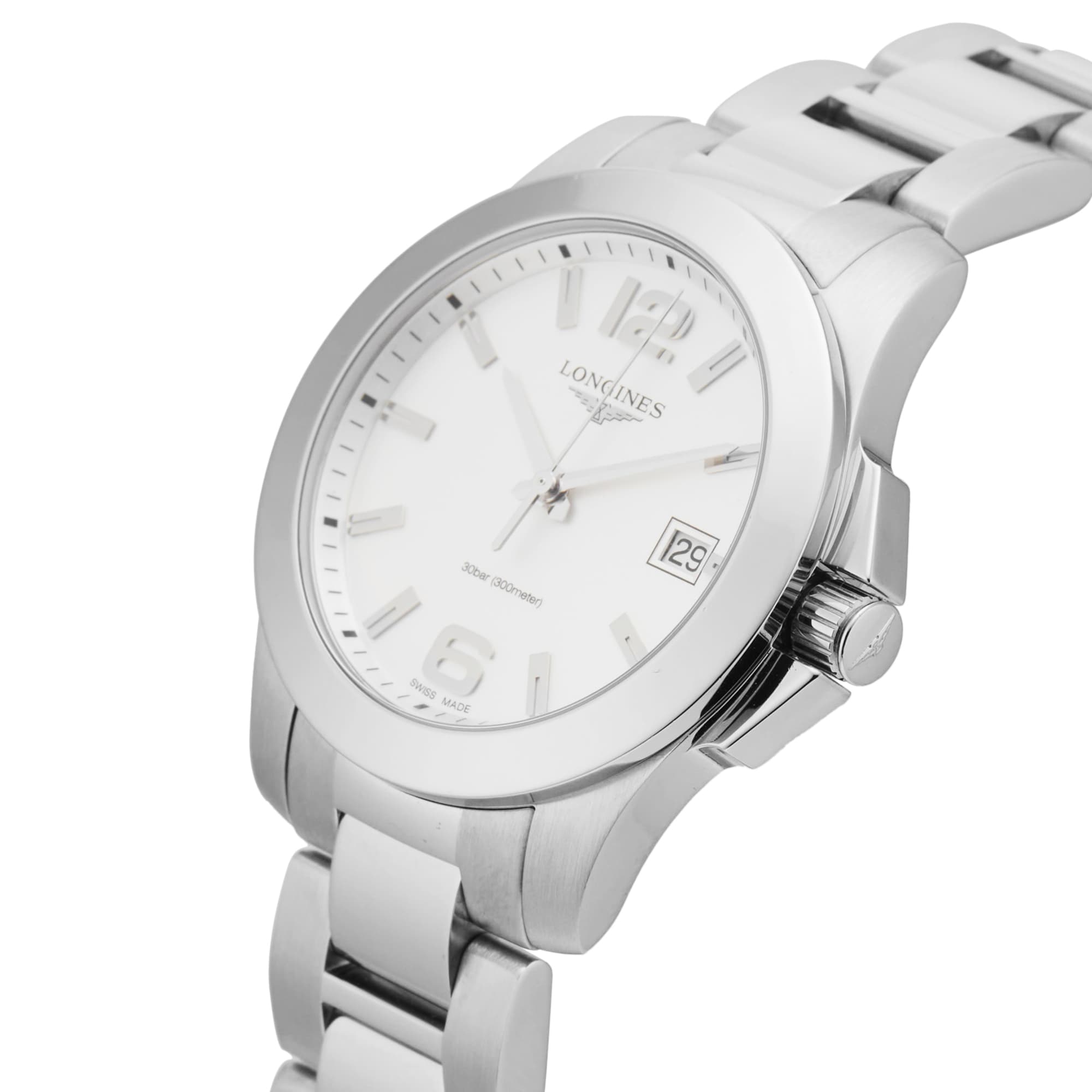 Pre-Owned Longines Conquest 34mm Stainless Steel