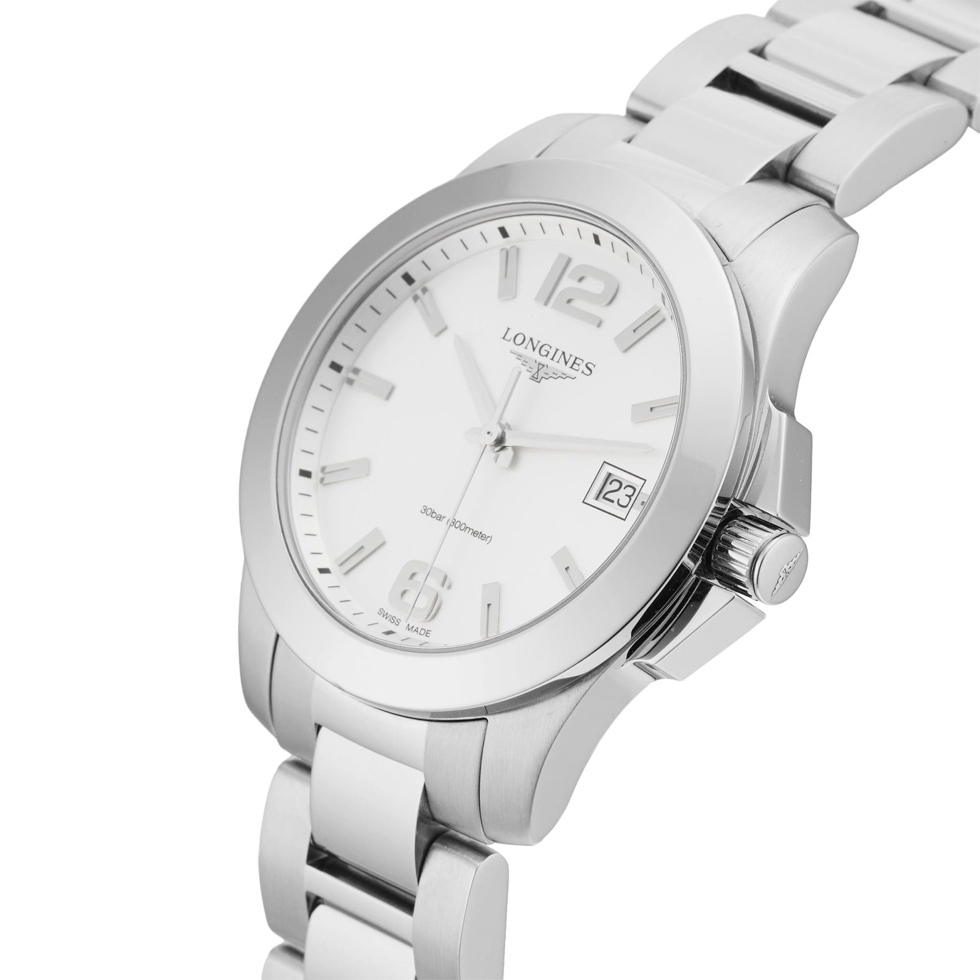 Pre-Owned Longines Conquest 34mm Stainless Steel