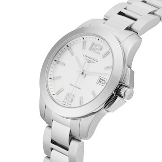 Pre-Owned Longines Conquest 34mm Stainless Steel Pre-Owned Longines Conquest 34mm Stainless Steel