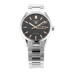 408001248490 - Carrera 41mm Stainless Steel