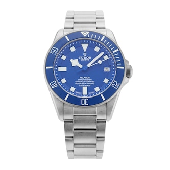 Pre-Owned Tudor Pre-Owned Tudor Pelagos 42mm Titanium and Stainless Steel  M25600TB-0001
