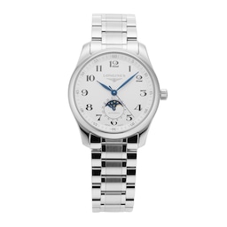 408001284490 - Master Collection Moonphase 40MM Stainless Steel