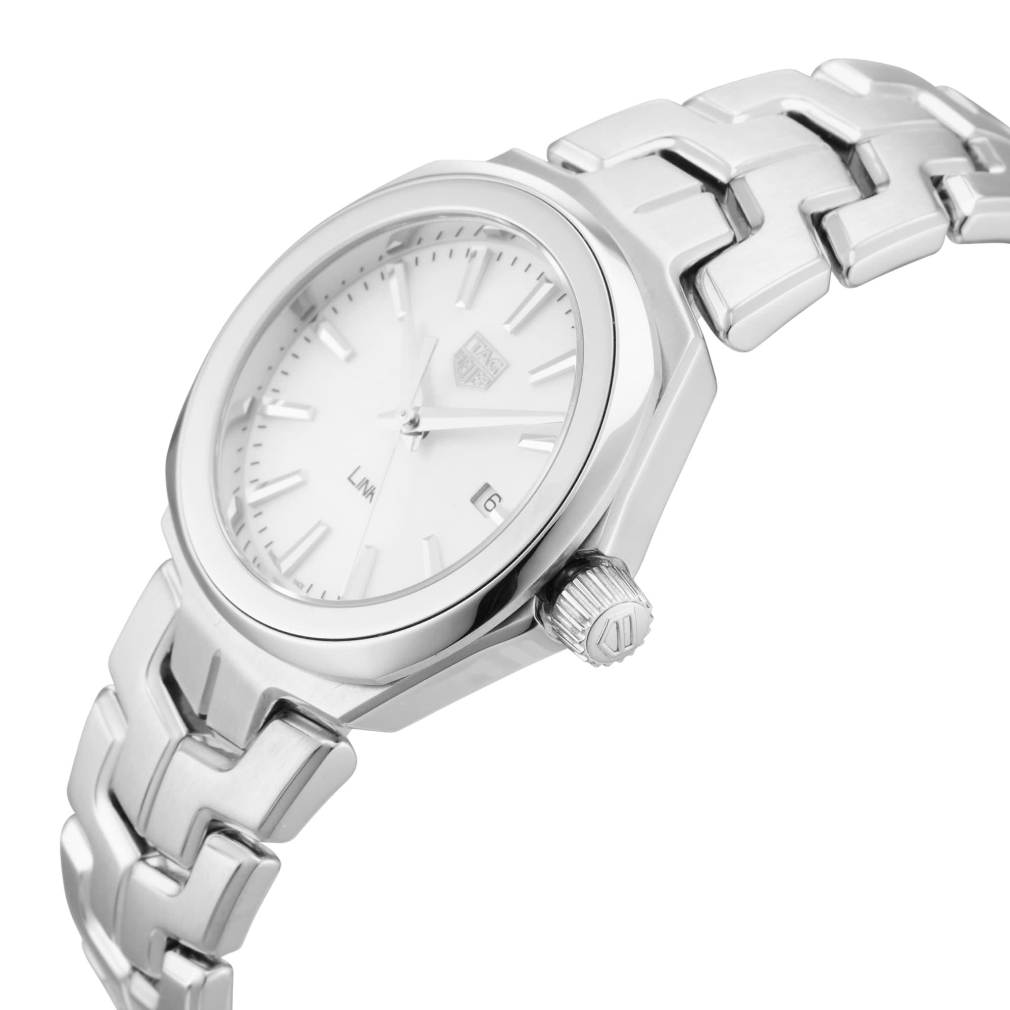 Pre-Owned TAG Heuer Link Date Quartz 32mm Stainless Steel Pre-Owned TAG Heuer Link Date Quartz 32mm Stainless Steel