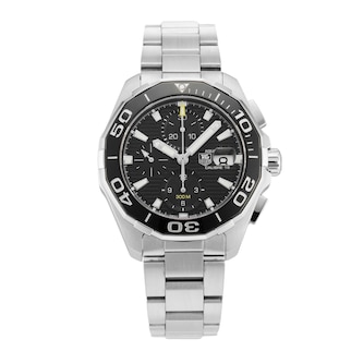 Pre-Owned TAG Heuer Pre-Owned TAG Heuer Aquaracer 43mm Stainless Steel CAY211A.BA0927 Pre-Owned TAG Heuer Pre-Owned TAG Heuer Aquaracer 43mm Stainless Steel CAY211A.BA0927