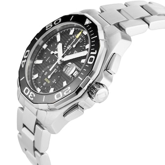 Pre-Owned TAG Heuer Pre-Owned TAG Heuer Aquaracer 43mm Stainless Steel CAY211A.BA0927 Pre-Owned TAG Heuer Pre-Owned TAG Heuer Aquaracer 43mm Stainless Steel CAY211A.BA0927