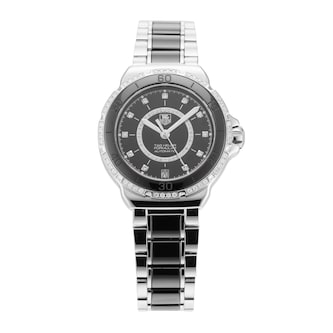 Pre-Owned TAG Heuer Formula 1 37mm Stainless Steel and Ceramic