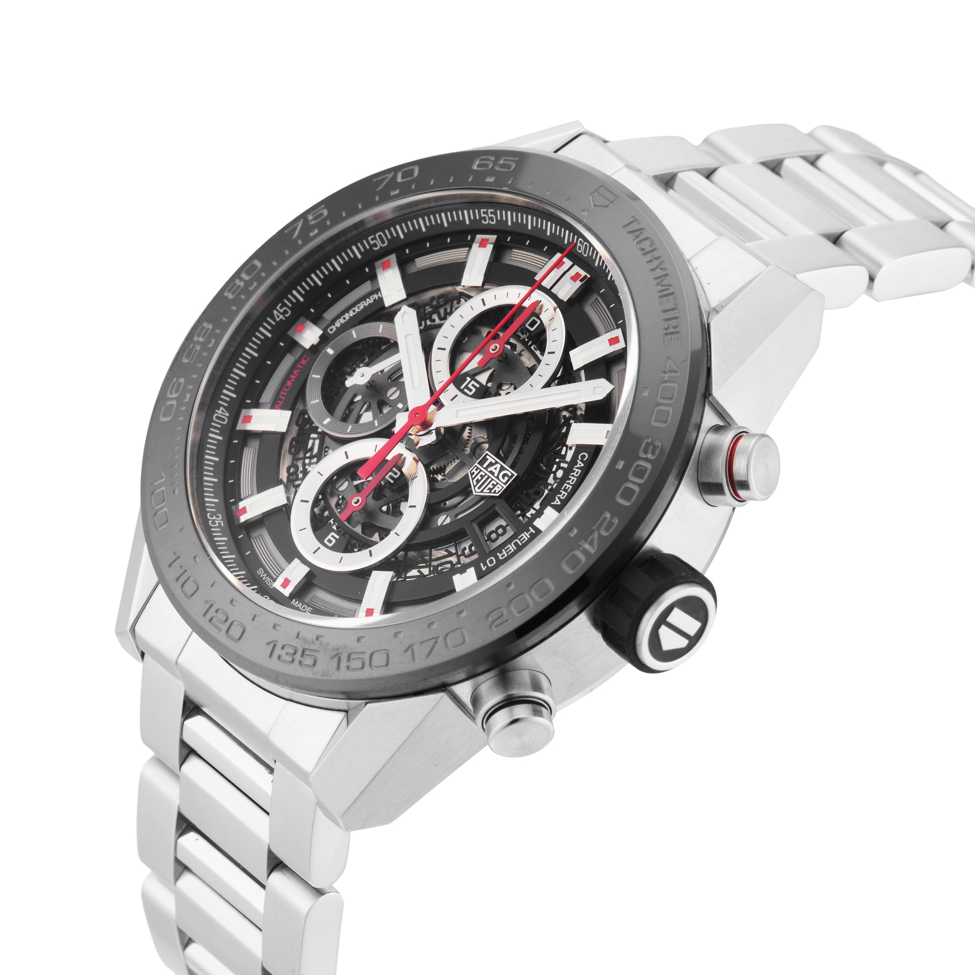 Pre-Owned TAG Heuer Carrera 43mm Stainless Steel