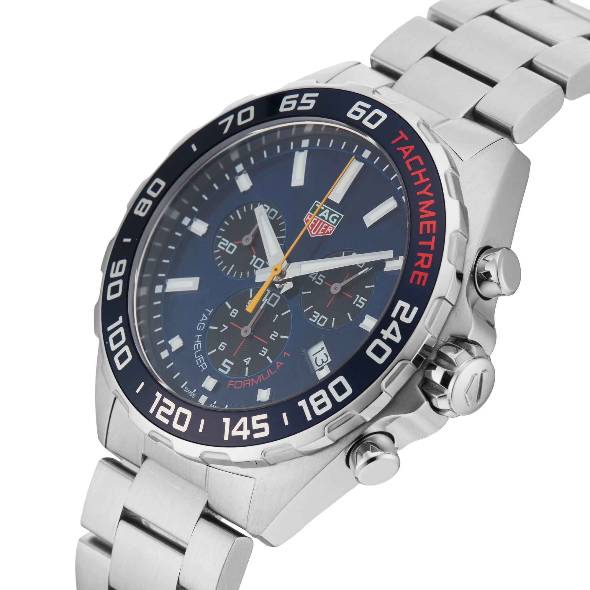 Pre-Owned TAG Heuer Formula 1 Chonograph X Red Bull Racing 43mm Stainless Steel Pre-Owned TAG Heuer Formula 1 Chonograph X Red Bull Racing 43mm Stainless Steel
