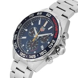 Pre-Owned TAG Heuer Formula 1 Chonograph X Red Bull Racing 43mm Stainless Steel