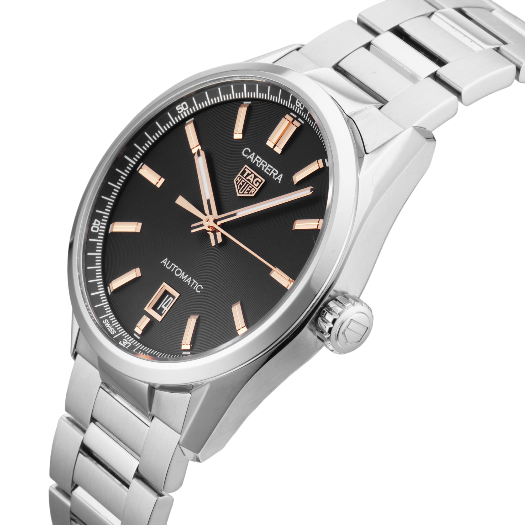 Pre-Owned TAG Heuer Carrera Date 39mm Stainless Steel
