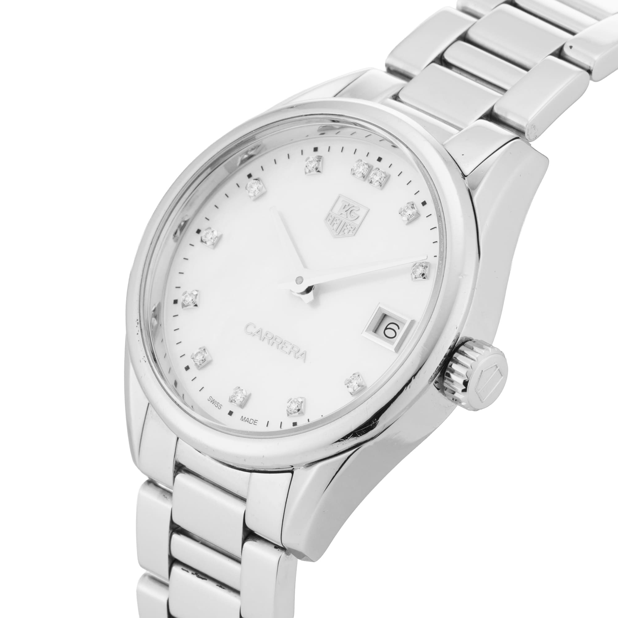 Pre-Owned TAG Heuer Carrera 32mm Stainless Steel