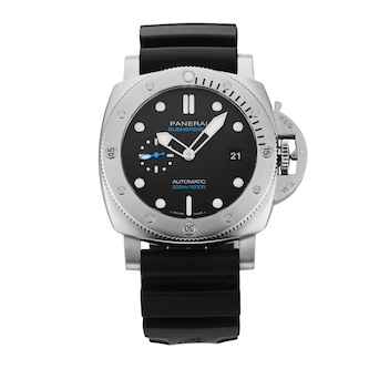 Pre-Owned Panerai Submersible QuarantaQuattro 44mm Stainless Steel Pre-Owned Panerai Submersible QuarantaQuattro 44mm Stainless Steel