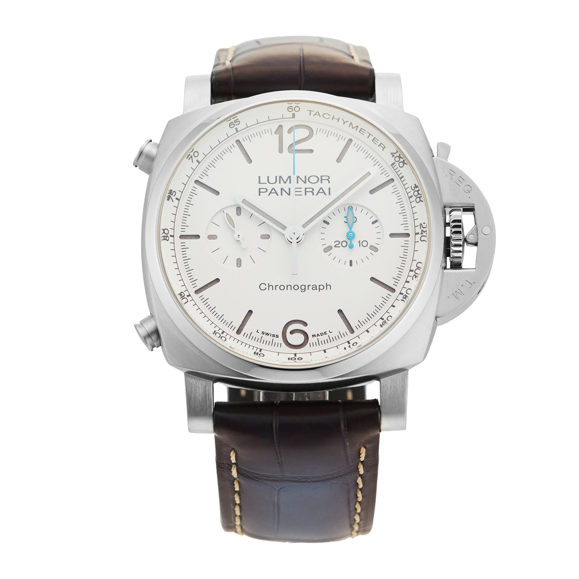 Pre-Owned Panerai Luminor Chronograph 44mm Stainless Steel