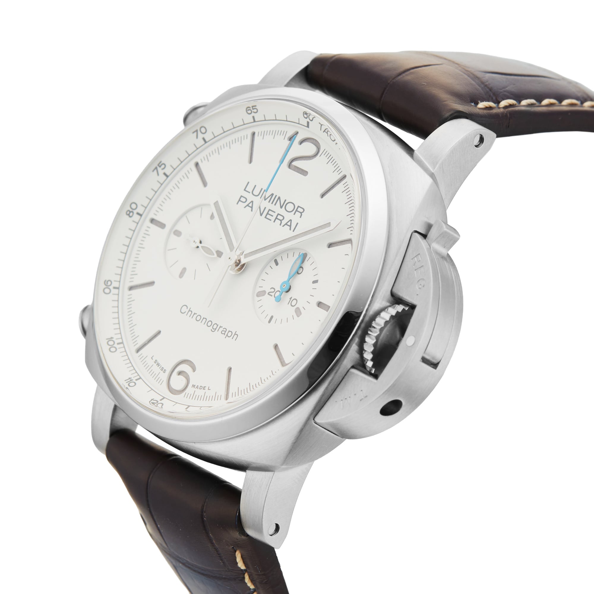 Pre-Owned Panerai Luminor Chronograph 44mm Stainless Steel