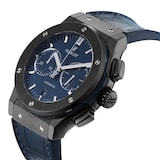 Pre-Owned Hublot Classic Fusion Blue Chronograph 45mm Ceramic